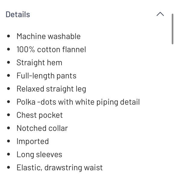 ❤️ NWT Pajamagram polka dot flannel pajamas - Picture 10 of 10